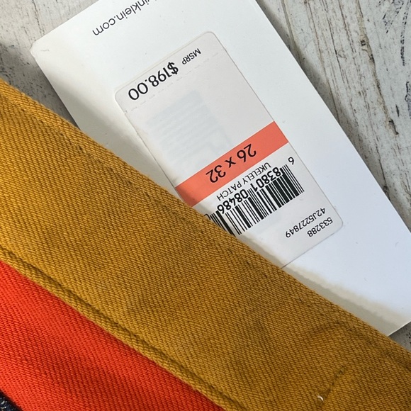 Calvin‎ Klein Color Block High Rise Jeans - Picture 7 of 9